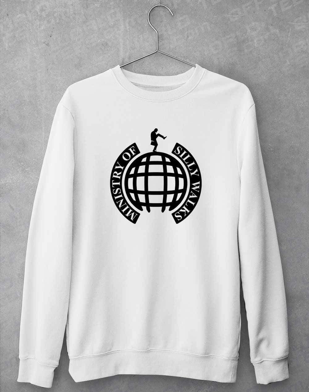 Ministry of Silly Walks Sweatshirt S / Arctic White  - Off World Tees