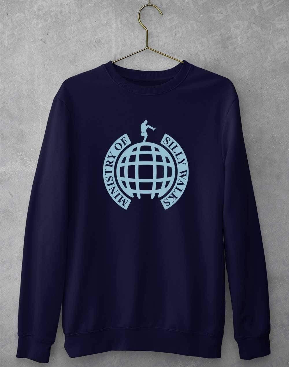 Ministry of Silly Walks Sweatshirt S / Oxford Navy  - Off World Tees