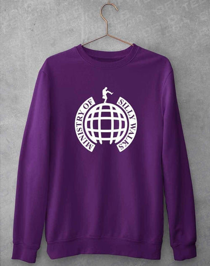 Ministry of Silly Walks Sweatshirt S / Purple  - Off World Tees