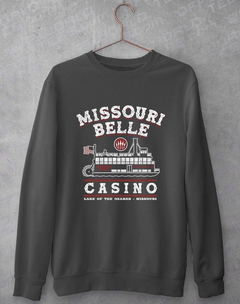 Missouri Belle Casino Sweatshirt S / Charcoal  - Off World Tees