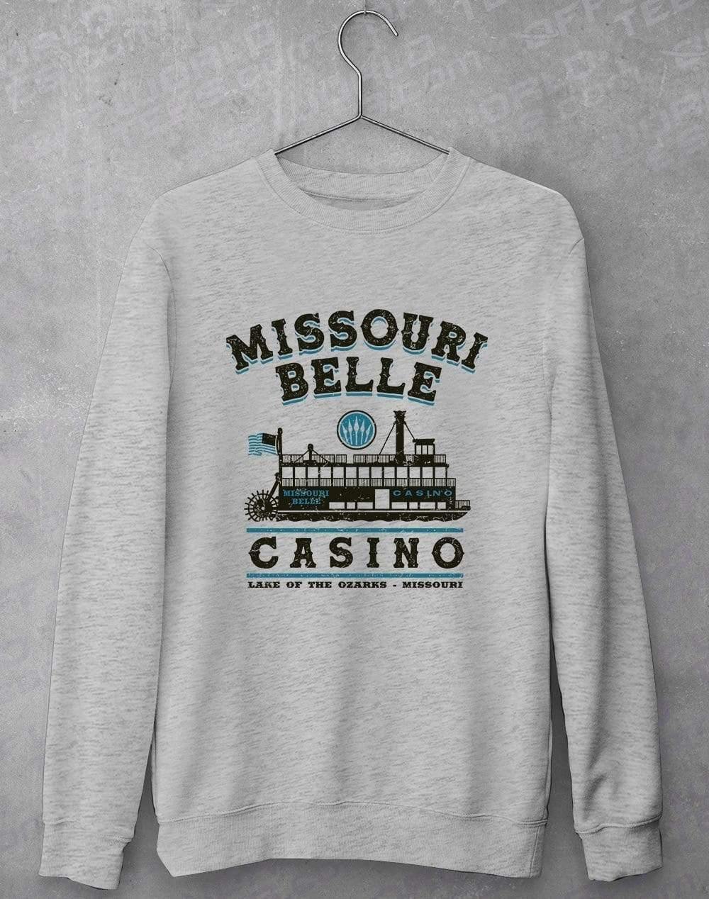 Missouri Belle Casino Sweatshirt S / Heather Grey  - Off World Tees