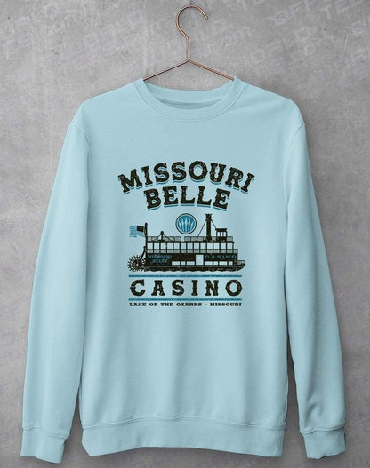 Missouri Belle Casino Sweatshirt S / Sky Blue  - Off World Tees