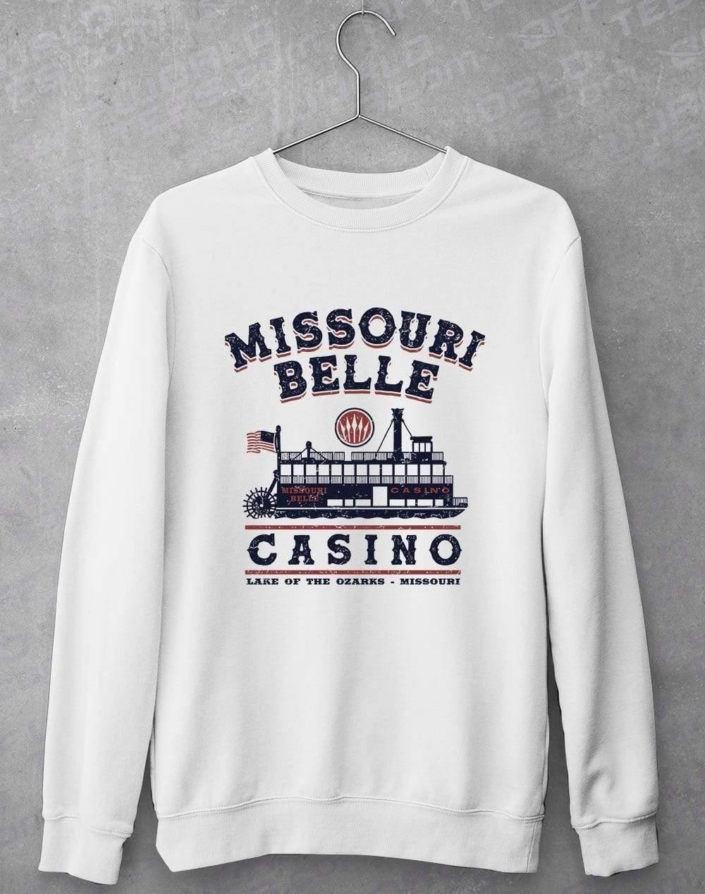 Missouri Belle Casino Sweatshirt S / White  - Off World Tees
