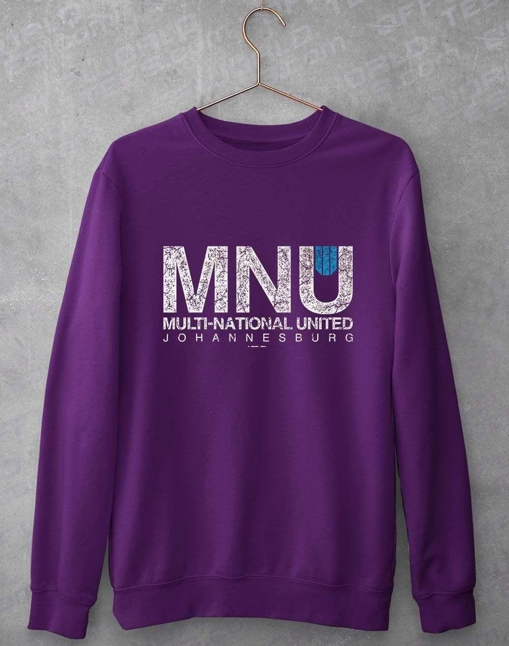 Multi National United Sweatshirt S / Purple  - Off World Tees