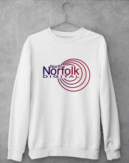 North Norfolk Digital Sweatshirt S / Arctic White  - Off World Tees