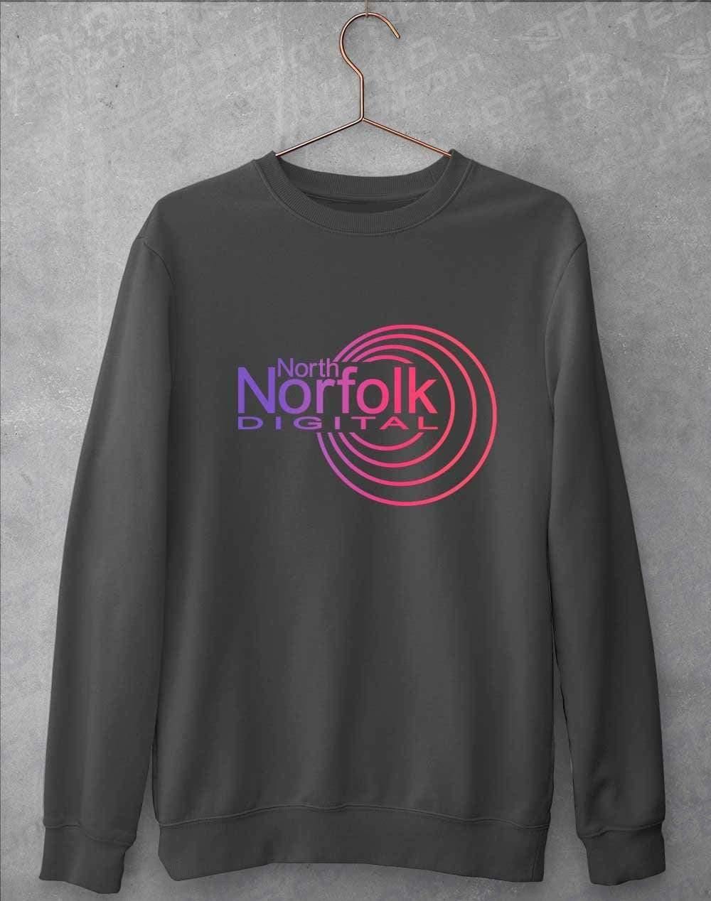 North Norfolk Digital Sweatshirt S / Charcoal  - Off World Tees