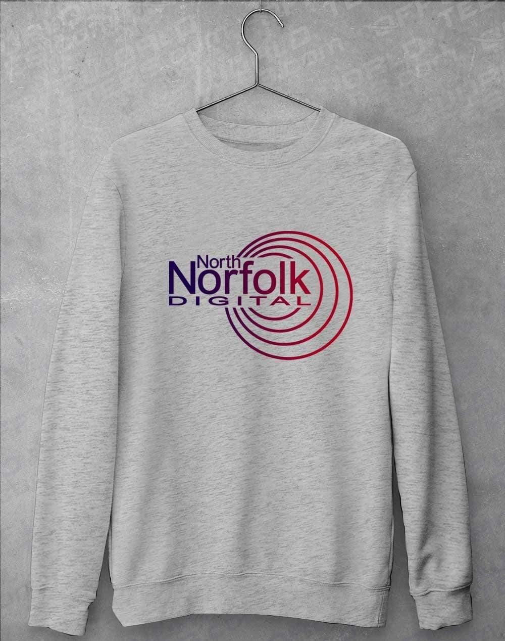 North Norfolk Digital Sweatshirt S / Heather Grey  - Off World Tees