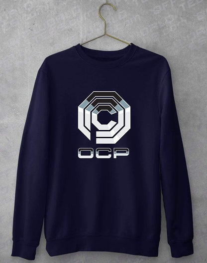 Omni Consumer Products Sweatshirt S / Oxford Navy  - Off World Tees