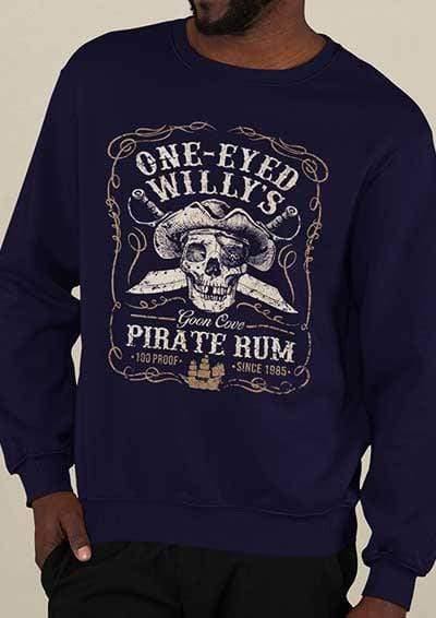 One-Eyed Willy's Goon Cove Rum Sweatshirt  - Off World Tees