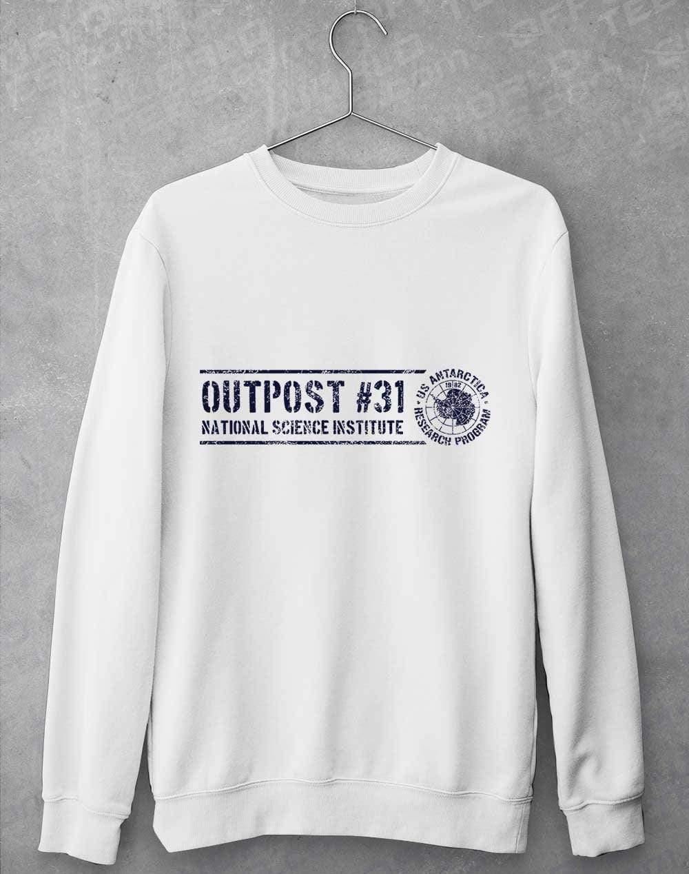 Outpost 31 Antarctica Sweatshirt S / Arctic White  - Off World Tees