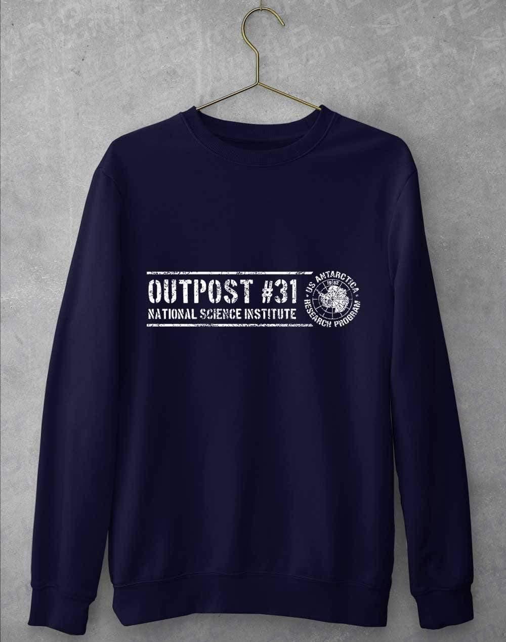 Outpost 31 Antarctica Sweatshirt S / Oxford Navy  - Off World Tees