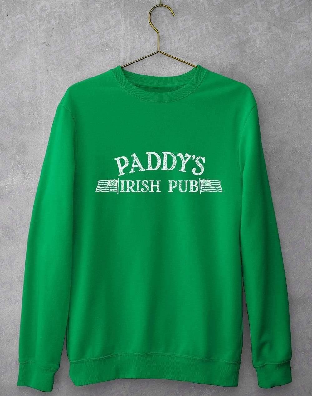 Paddys Irish Pub Sweatshirt S / Kelly Green  - Off World Tees