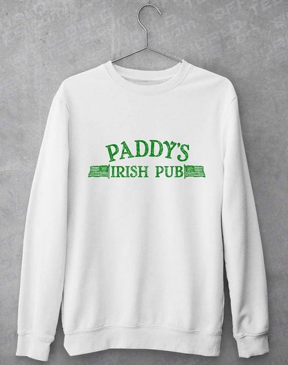 Paddys Irish Pub Sweatshirt S / White  - Off World Tees