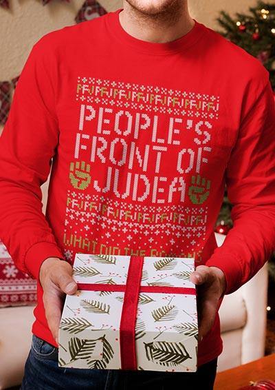 PFJ Festive Knitted-Look Sweatshirt  - Off World Tees