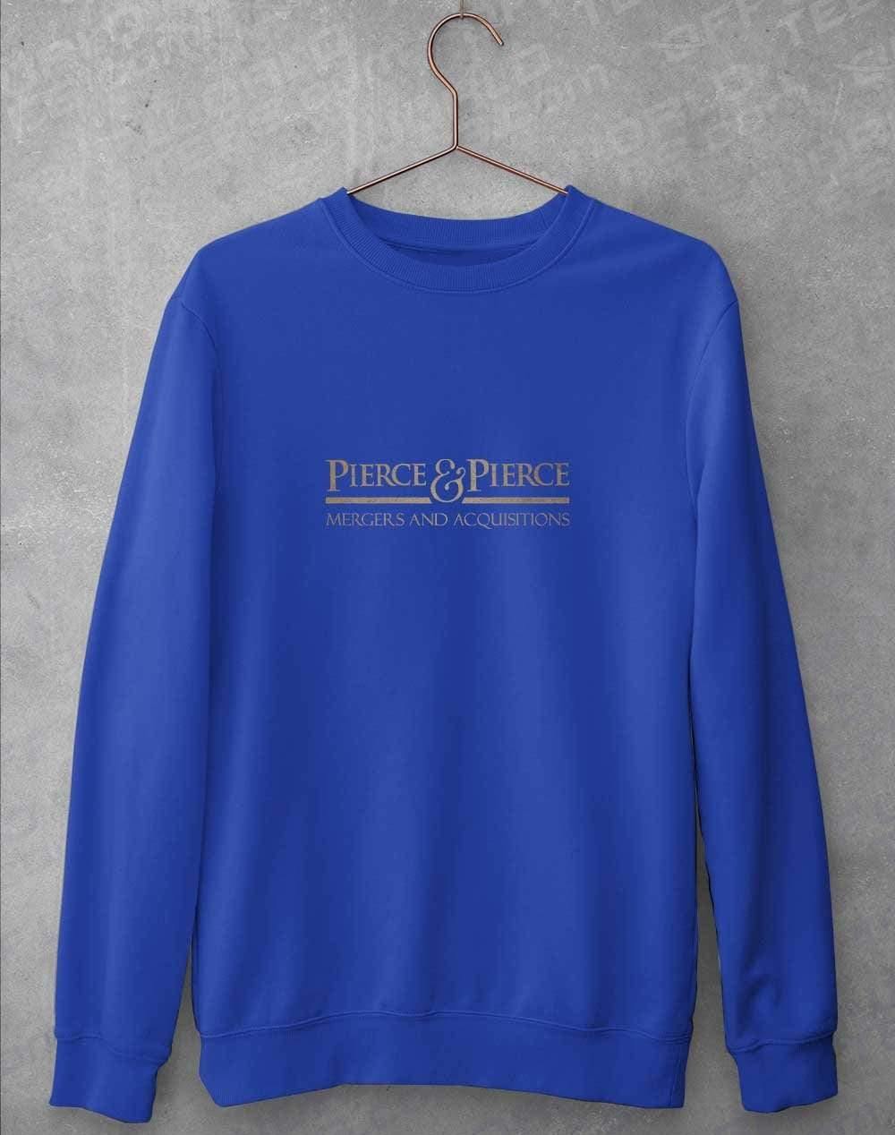 Pierce and Pierce Sweatshirt S / Royal Blue  - Off World Tees