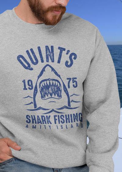 Quints Shark Fishing Sweatshirt  - Off World Tees