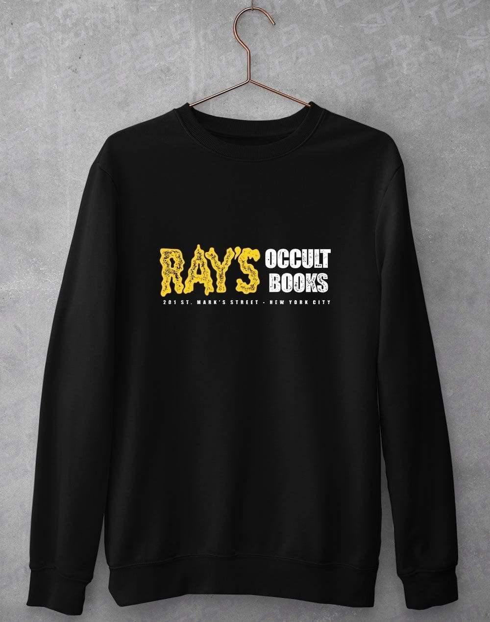 Rays Occult Books Sweatshirt S / Black  - Off World Tees