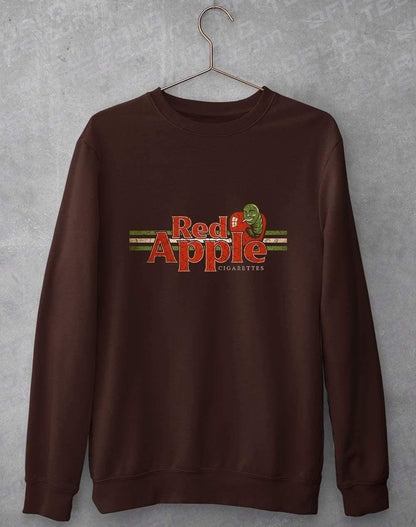 Red Apple Cigarettes Sweatshirt S / Chocolate  - Off World Tees