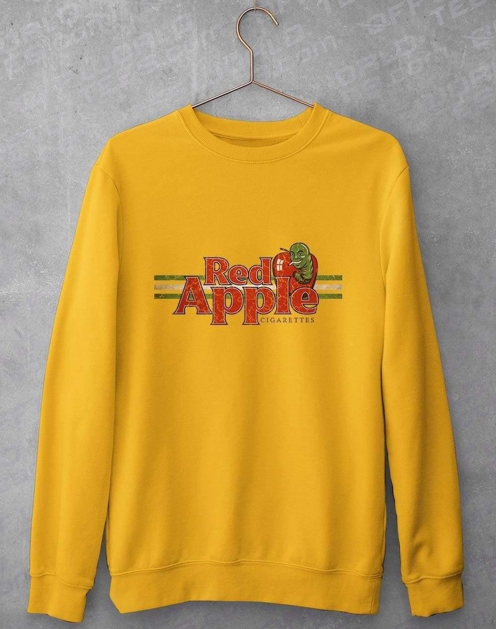 Red Apple Cigarettes Sweatshirt S / Gold  - Off World Tees
