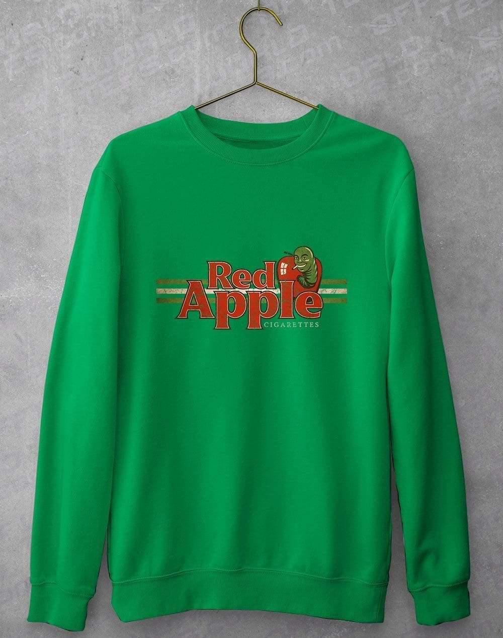 Red Apple Cigarettes Sweatshirt S / Irish  - Off World Tees