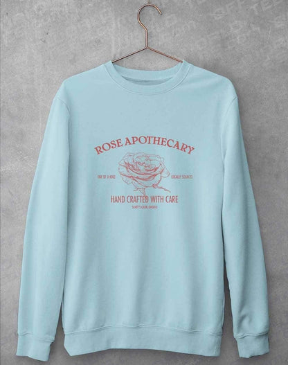 Rose Apothecary Sweatshirt S / Sky Blue  - Off World Tees