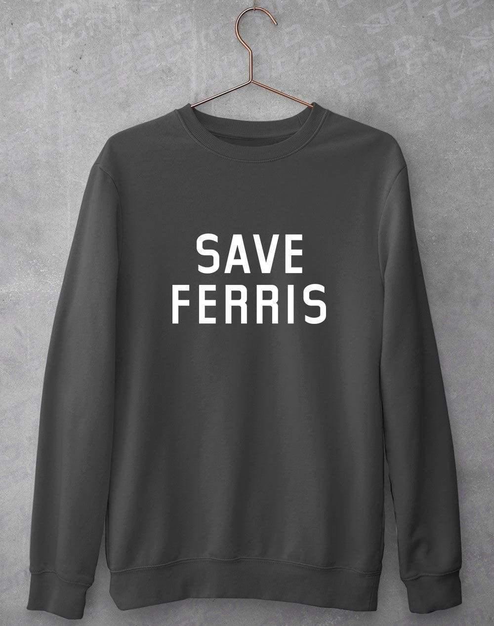 Save Ferris Sweatshirt S / Charcoal  - Off World Tees