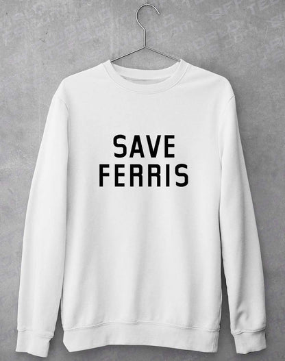 Save Ferris Sweatshirt S / White  - Off World Tees