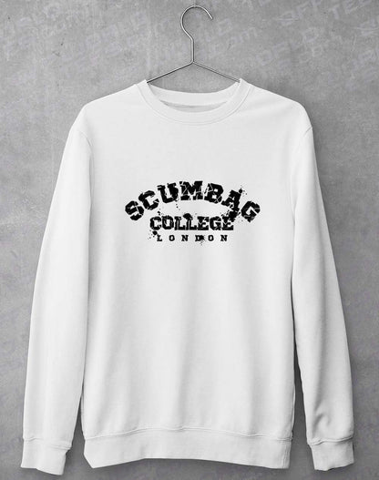 Scumbag College Sweatshirt S / White  - Off World Tees