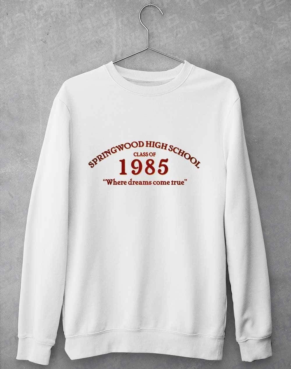 Springwood High School Sweatshirt S / Arctic White  - Off World Tees
