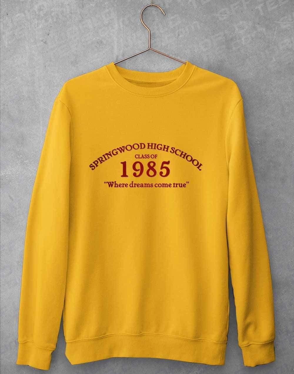 Springwood High School Sweatshirt S / Gold  - Off World Tees
