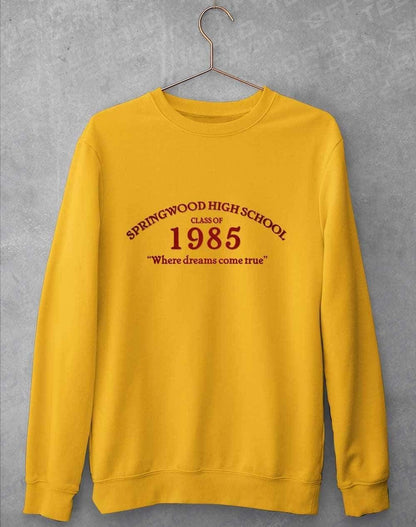 Springwood High School Sweatshirt S / Gold  - Off World Tees