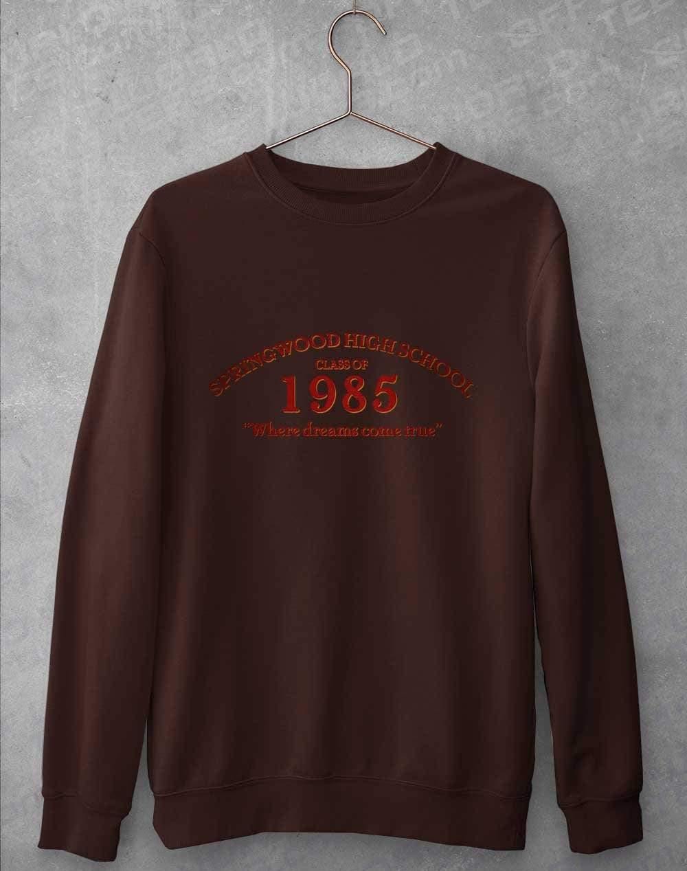 Springwood High School Sweatshirt S / Hot Chocolate  - Off World Tees