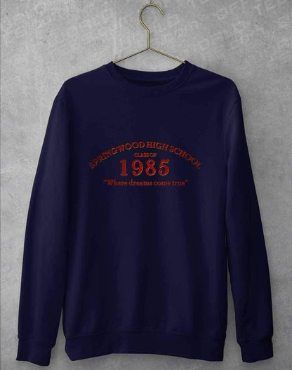 Springwood High School Sweatshirt S / Oxford Navy  - Off World Tees