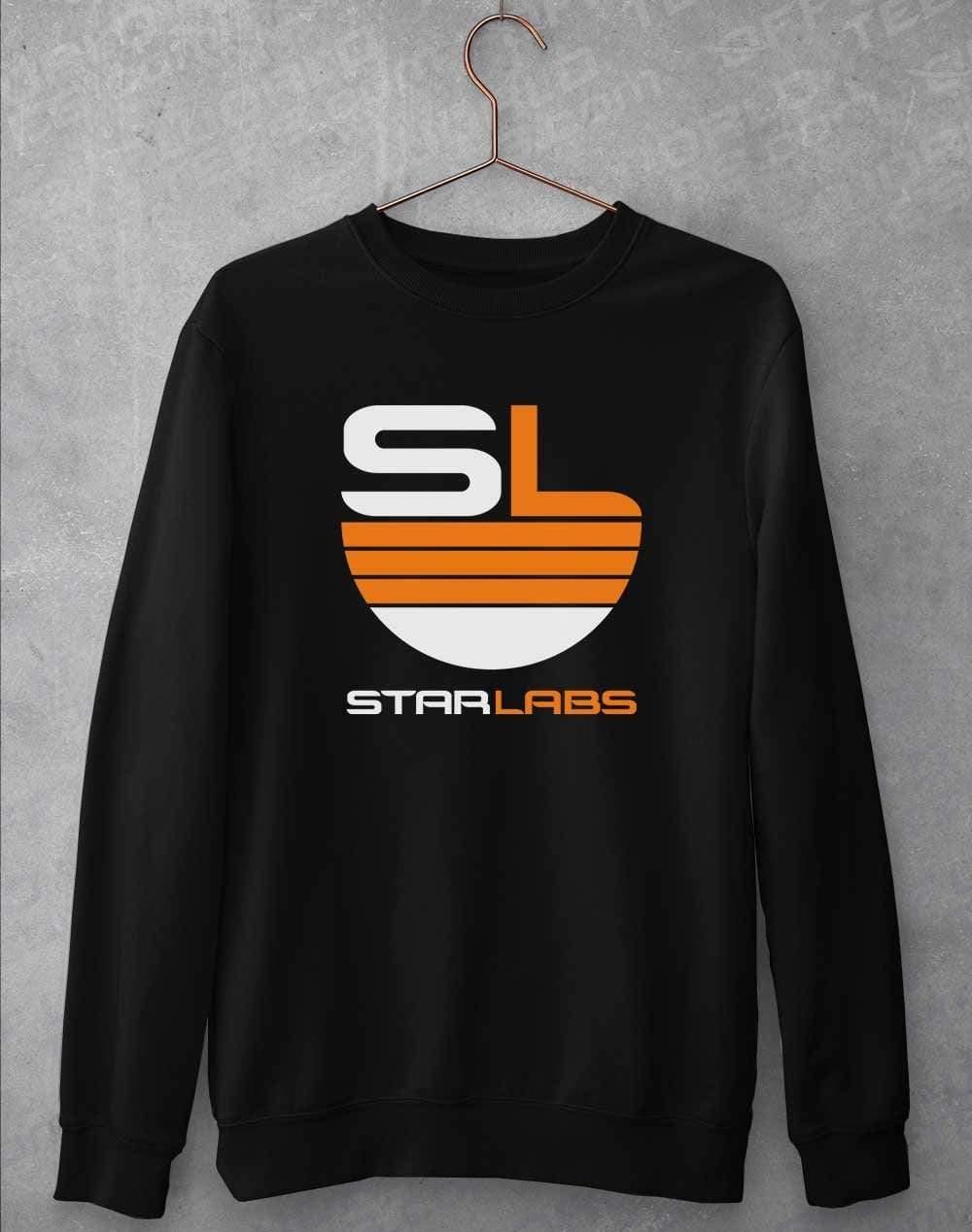 Star Labs Logo Sweatshirt S / Jet Black  - Off World Tees
