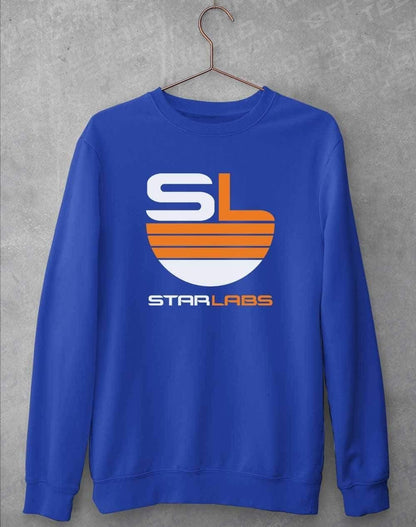 Star Labs Logo Sweatshirt S / Royal Blue  - Off World Tees