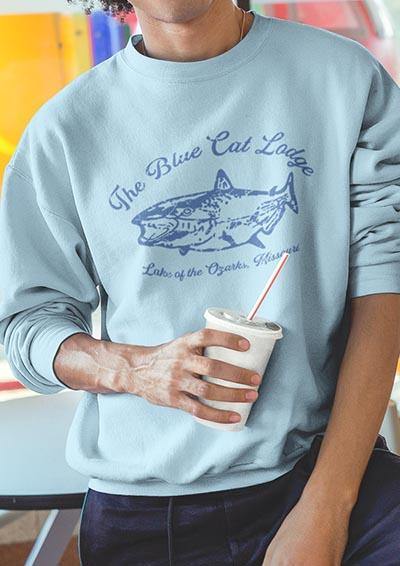 The Blue Cat Lodge Sweatshirt  - Off World Tees