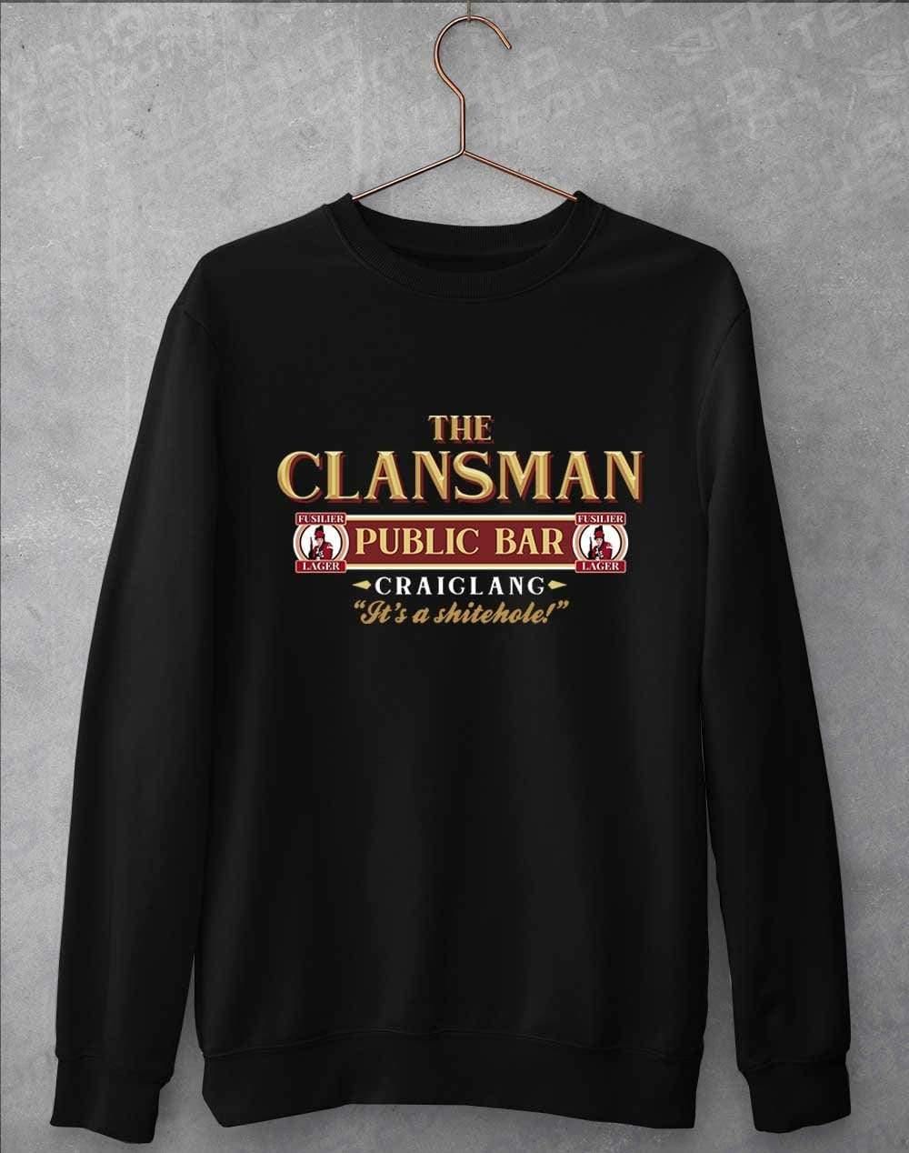 The Clansman Craiglang Sweatshirt S / Jet Black  - Off World Tees