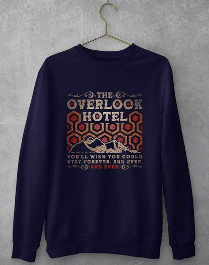 The Overlook Hotel Sweatshirt S / Oxford Navy  - Off World Tees