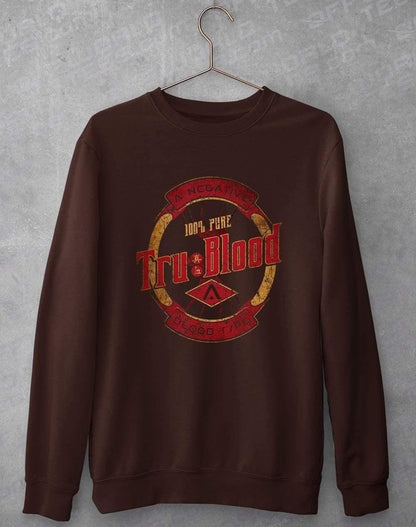 Tru Blood Sweatshirt S / Hot Chocolate  - Off World Tees