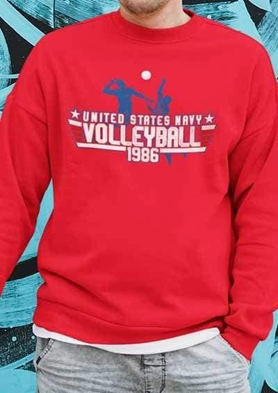 US Navy Volleyball 1986 Sweatshirt  - Off World Tees