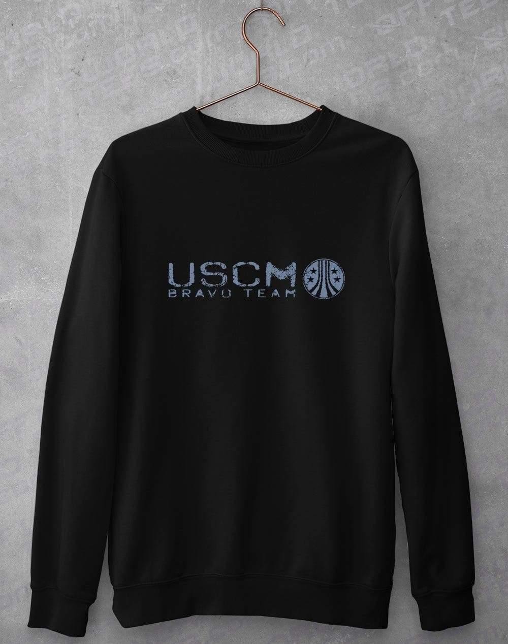 USCM United States Colonial Marines Sweatshirt S / Black  - Off World Tees