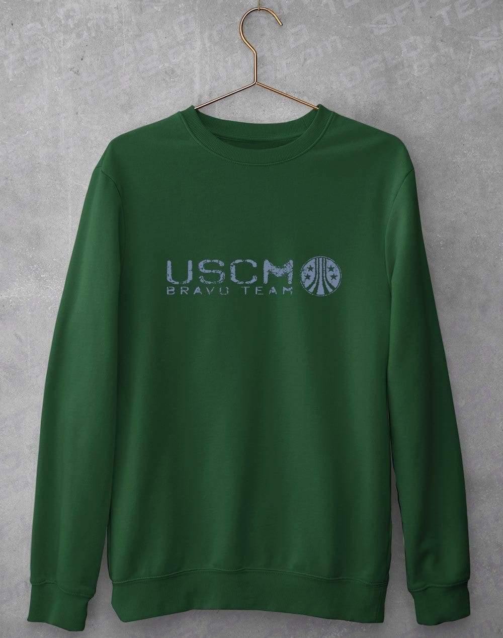 USCM United States Colonial Marines Sweatshirt S / Hot Chocolate  - Off World Tees