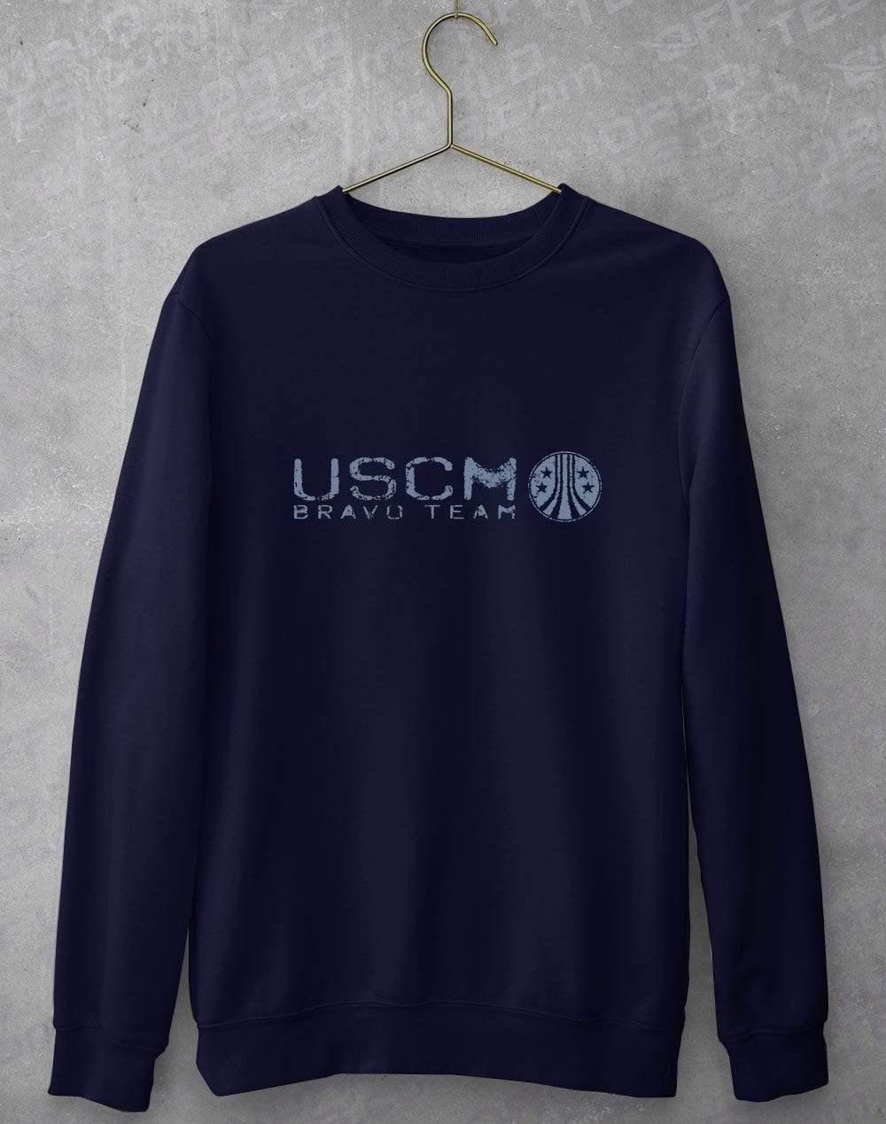 USCM United States Colonial Marines Sweatshirt S / Oxford Navy  - Off World Tees