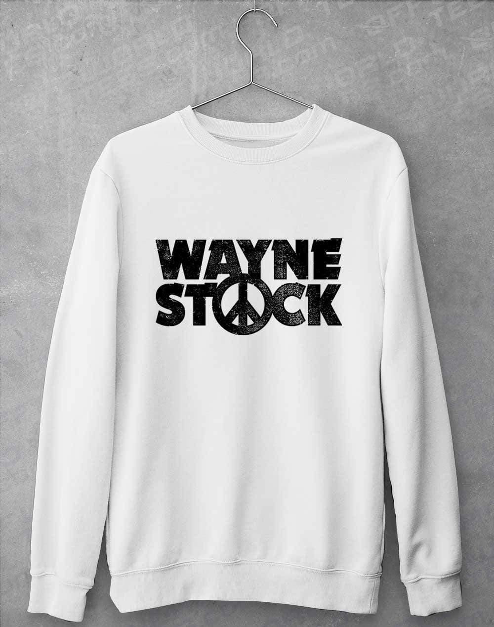 Waynestock Sweatshirt S / Arctic White  - Off World Tees
