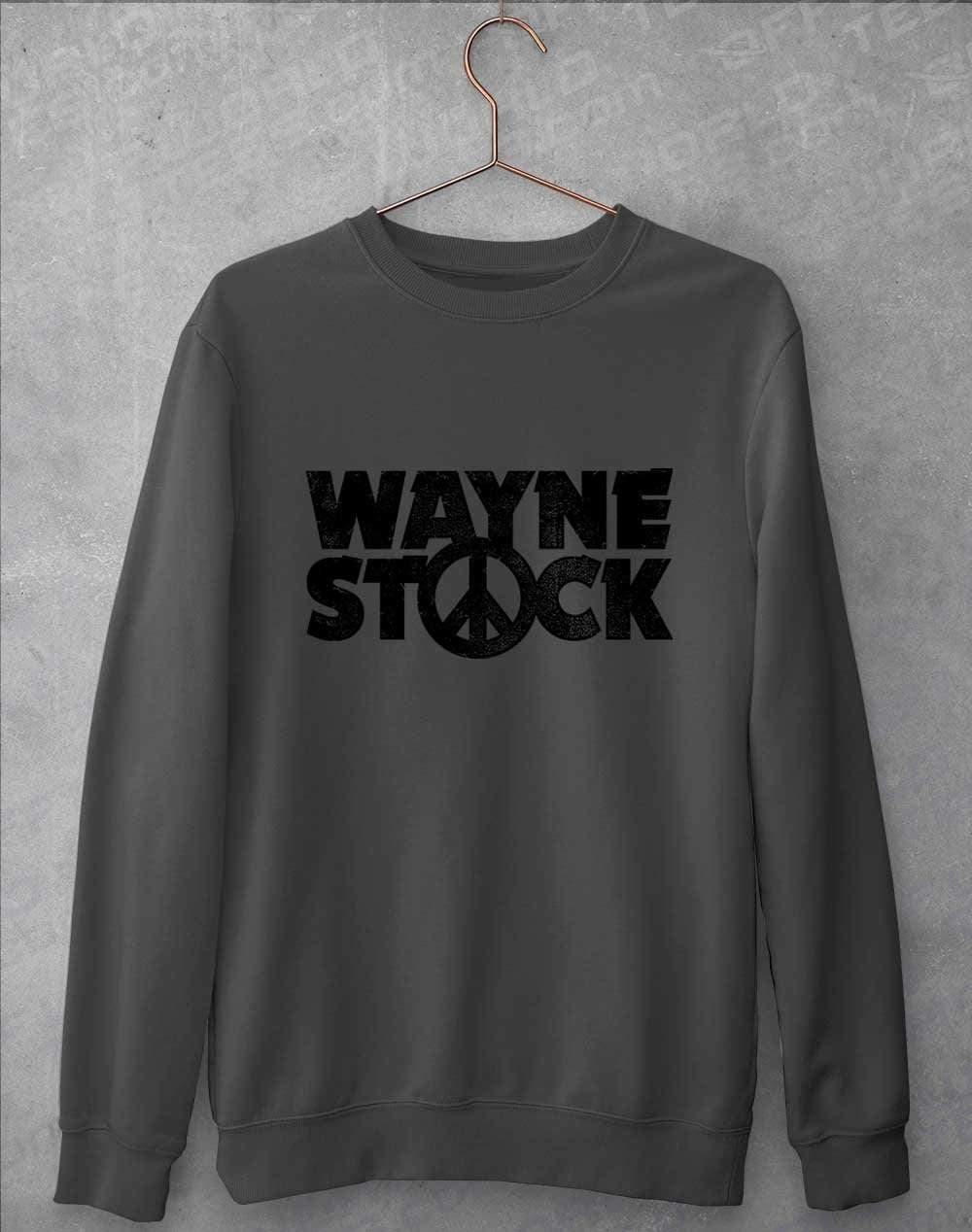 Waynestock Sweatshirt S / Charcoal  - Off World Tees