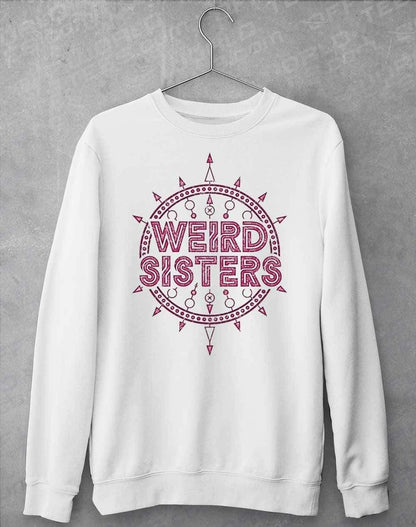 Weird Sisters Band Logo Sweatshirt S / Arctic White  - Off World Tees