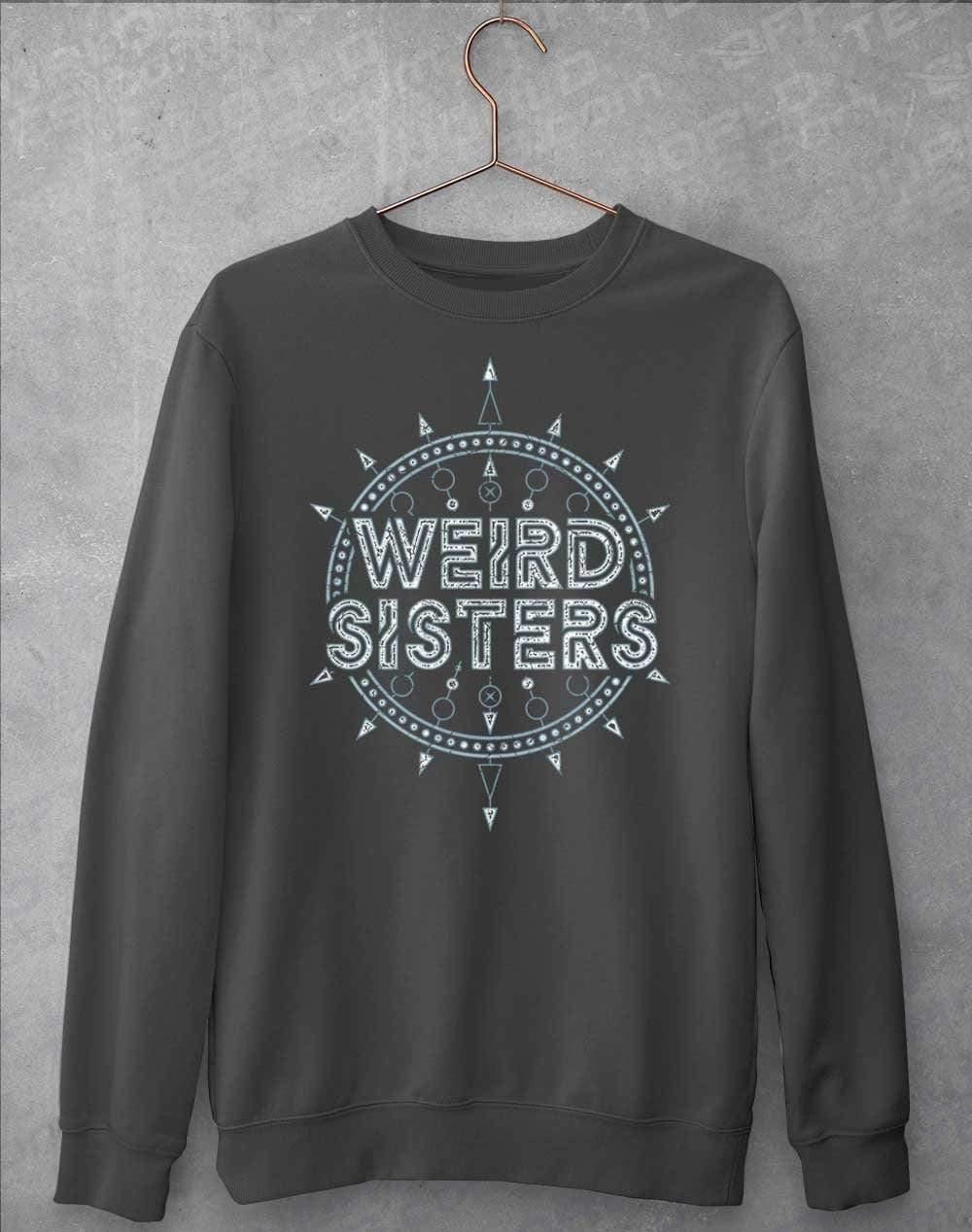 Weird Sisters Band Logo Sweatshirt S / Charcoal  - Off World Tees