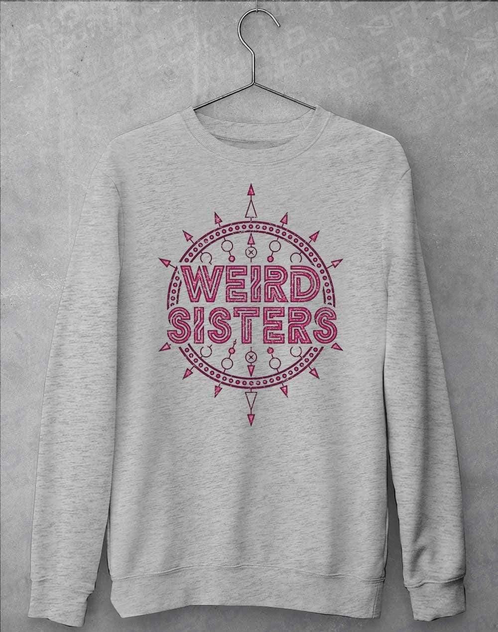 Weird Sisters Band Logo Sweatshirt S / Heather Grey  - Off World Tees