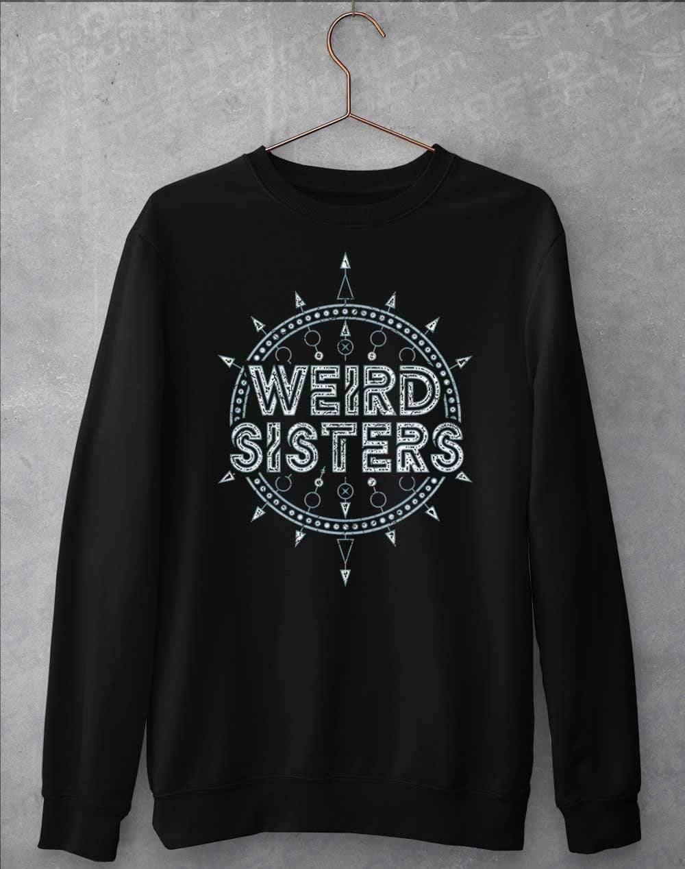 Weird Sisters Band Logo Sweatshirt S / Jet Black  - Off World Tees