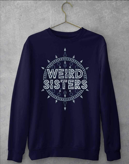 Weird Sisters Band Logo Sweatshirt S / Oxford Navy  - Off World Tees